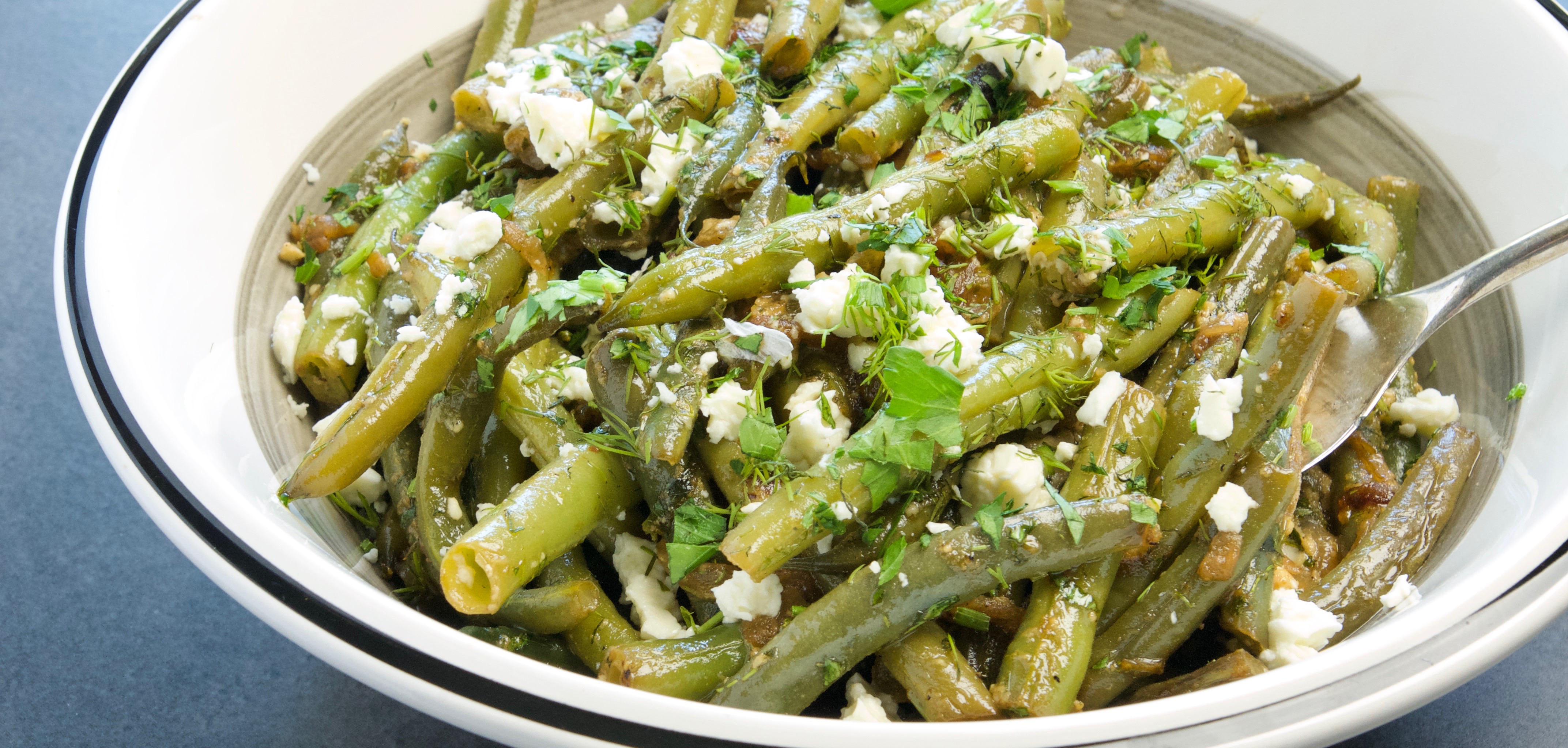 Incredible Green Beans with Feta & Dill